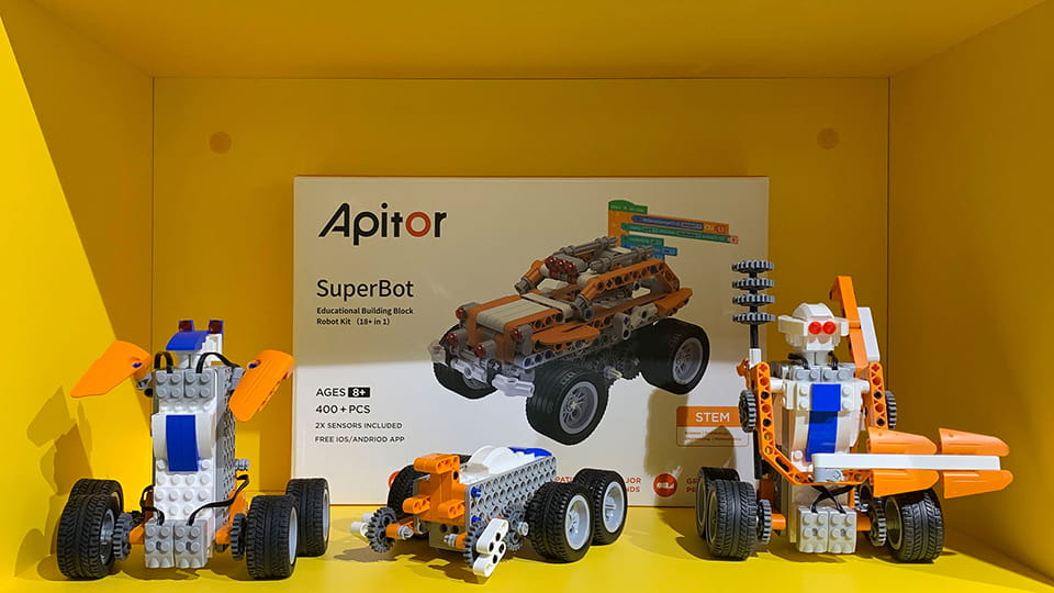Где купить конструктор Apitor SuperBot в шоуруме в Москве